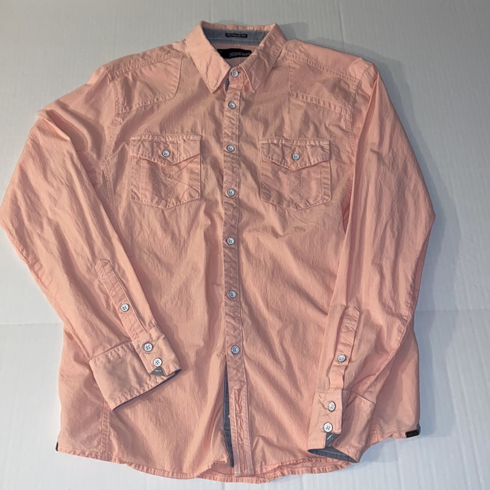 Buckle Black Men’s Long Sleeve Size Medium Button Up Shirt